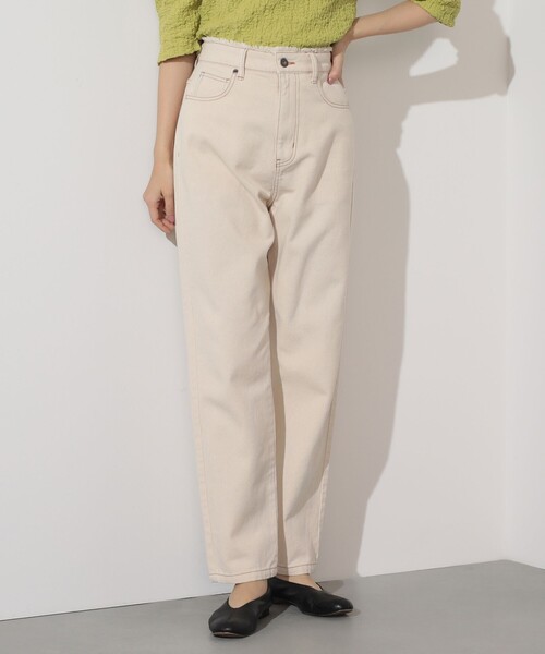 BEAMS HEART(ビームスハート)の「デニム テーパードパンツ(デニムパンツ・レディース・ブラック/ネイビー/ナチュラル・SMALL/MEDIUM)」の17枚目の写真