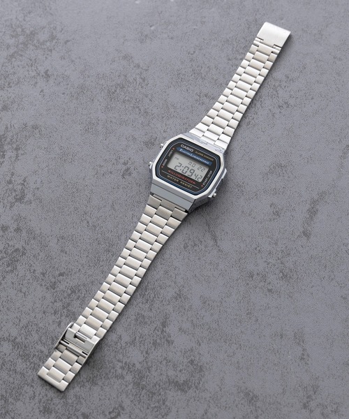 セール】ベルト調整可能！ギフトにもピッタリ【CASIO】A168 デジタル