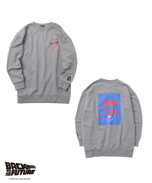 GLAZOS（グラソス）の「【Back to the Future】ヴィンテージ加工アソート裏毛クルーネックトレーナー（その他トップス・キッズ・チャコールグレー/グレー・140cm/150cm/160cm/170cm）」の13枚目の写真