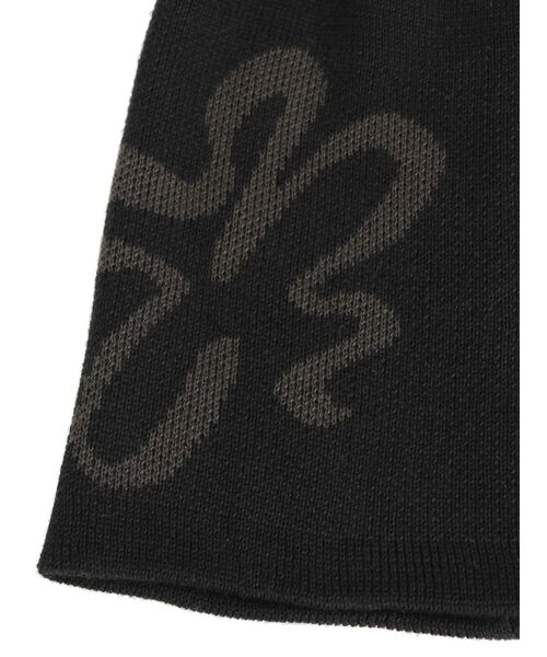 EMODA(エモダ)の「2WAY EMフラワーニットキャップ(ニットキャップ/ビーニー・レディース・ブラック/ベージュ・FREE)」の10枚目の写真