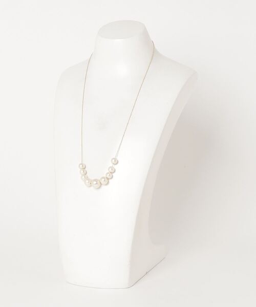 Hawk Company（ホークカンパニー）の「【Hawk Company】コットンパールネックレス/5394※（ネックレス・レディース・ゴールド・FREE）」の3枚目の写真