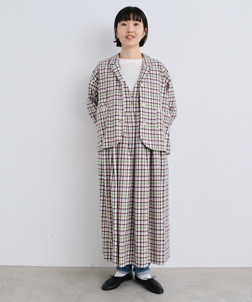 # l’atelier du savon ロングコート　テーラードジャケット l'atelier du savon ロングコート テーラードジャケット - メルカリ
