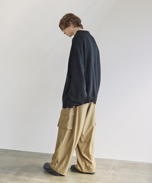 セール】スーパーワイドカーゴパンツ（カーゴパンツ）｜CTHY