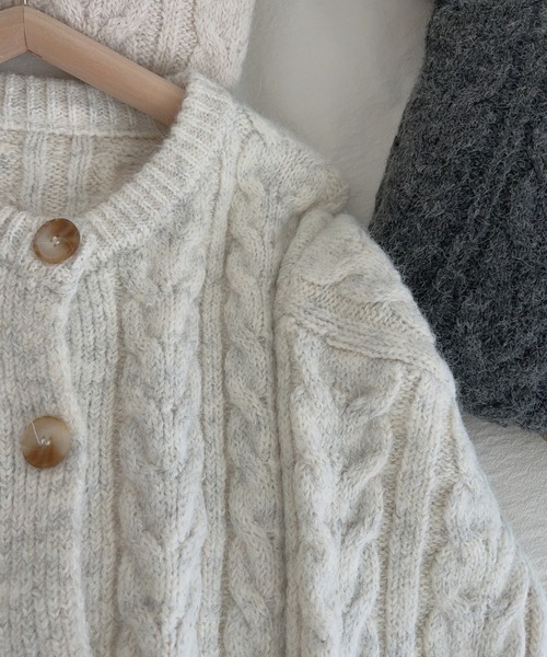 【BANICO】ニットカーディガン(カーディガン/ボレロ)|BANICO(バニコ) 【BANICO】ニットカーディガン(カーディガン/ボレロ)|BANICO(バニコ)