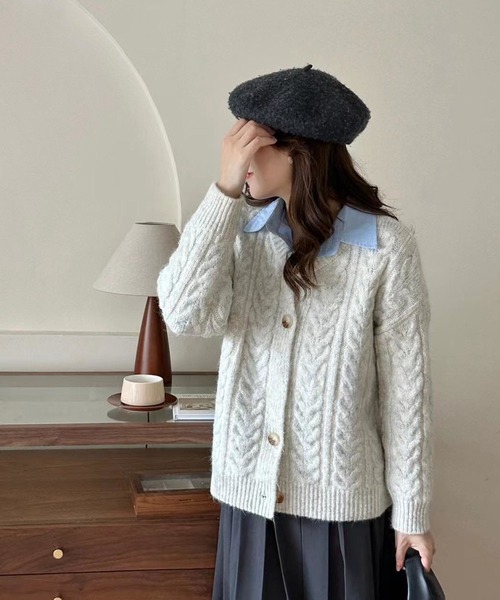 【BANICO】ニットカーディガン(カーディガン/ボレロ)|BANICO(バニコ) 【BANICO】ニットカーディガン(カーディガン/ボレロ)|BANICO(バニコ)