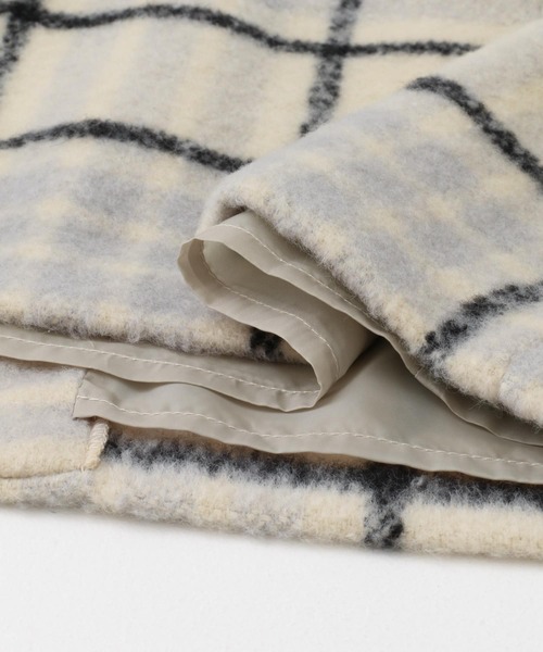 URBAN RESEARCH DOORS（アーバンリサーチドアーズ）の「シャギーチェックストレートスカート（スカート・レディース・ブラウン系その他/ベージュ系その他・MEDIUM）」の7枚目の写真