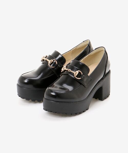 MAJESTIC LEGON（マジェスティックレゴン）の「ビット付きローファー（ローファー・レディース・ブラック/アイボリー・SMALL/X-LARGE/MEDIUM/LARGE）」の21枚目の写真