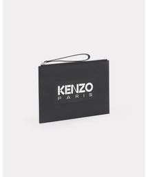 KENZO | ラージ 'KENZO Emboss' レザー ポーチ(ポーチ)