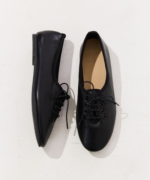 FREAK'S STORE（フリークスストア）の「限定展開　ROVERETO/ロベレート　レースアップ パンプス（フラットシューズ）（パンプス・レディース・ナチュラル/シルバー/ブラック・LARGE/MEDIUM/SMALL）」の10枚目の写真