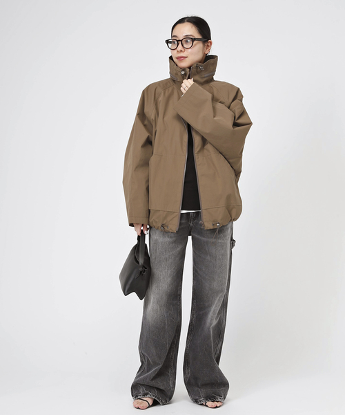 LIBERADD/リベラドナイロンショートジャケット AP STUDIO（エーピーストゥディオ）の「【LIBERADD/リベラド