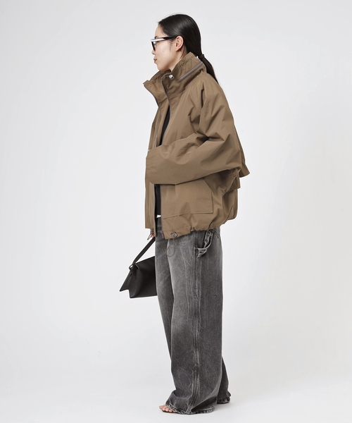 LIBERADD/リベラドナイロンショートジャケット AP STUDIO（エーピーストゥディオ）の「【LIBERADD/リベラド