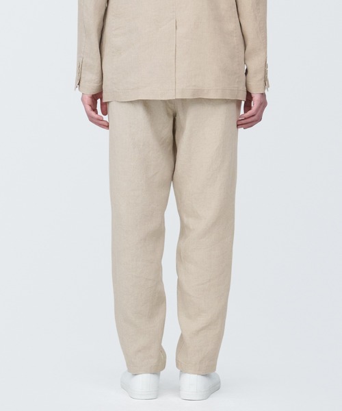 無印良品（ムジルシリョウヒン）の「紳士 リネンテーパード