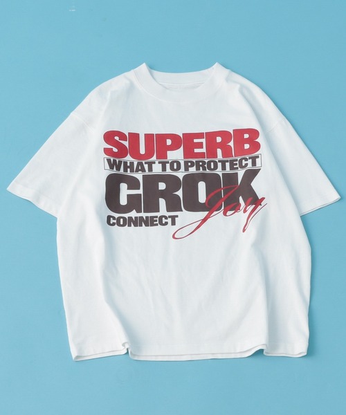 PBLIM(ページボーイリム)の「PBLIM/スリムロゴT(Tシャツ/カットソー・レディース・ブラック/オフホワイト/カーキ・FREE)」の1枚目の写真