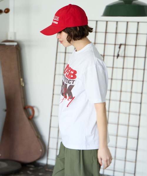 PBLIM(ページボーイリム)の「PBLIM/スリムロゴT(Tシャツ/カットソー・レディース・ブラック/オフホワイト/カーキ・FREE)」の7枚目の写真