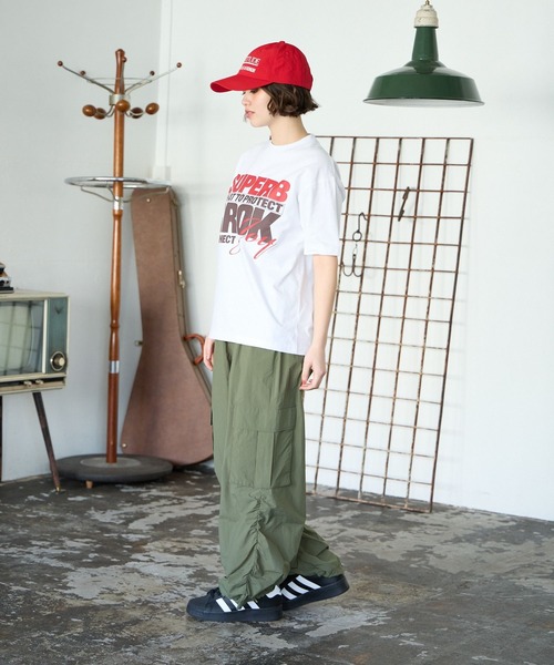 PBLIM(ページボーイリム)の「PBLIM/スリムロゴT(Tシャツ/カットソー・レディース・ブラック/オフホワイト/カーキ・FREE)」の10枚目の写真