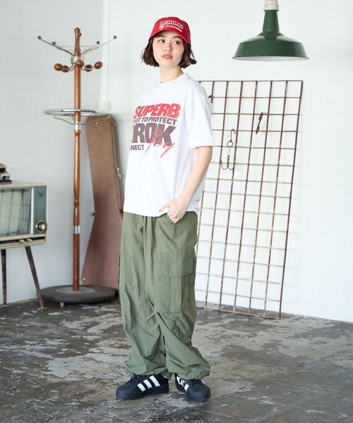 PBLIM(ページボーイリム)の「PBLIM/スリムロゴT(Tシャツ/カットソー・レディース・ブラック/オフホワイト/カーキ・FREE)」の11枚目の写真