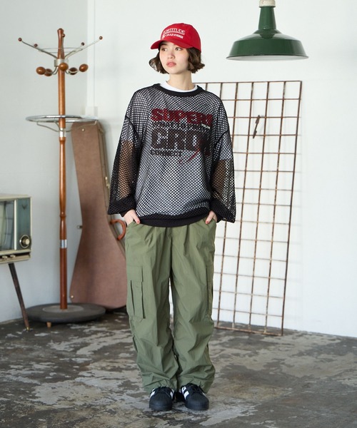 PBLIM(ページボーイリム)の「PBLIM/スリムロゴT(Tシャツ/カットソー・レディース・ブラック/オフホワイト/カーキ・FREE)」の16枚目の写真