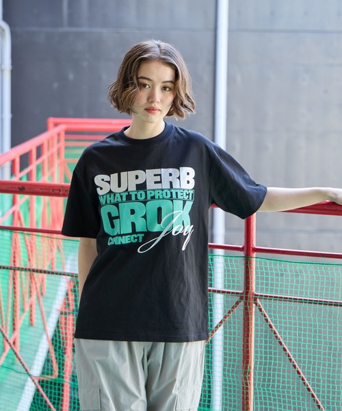 PBLIM(ページボーイリム)の「PBLIM/スリムロゴT(Tシャツ/カットソー・レディース・ブラック/オフホワイト/カーキ・FREE)」の19枚目の写真