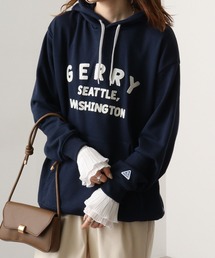 GERRY 裏毛 フェルトロゴ HOODIE