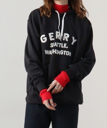 GERRY 裏毛 フェルトロゴ HOODIE