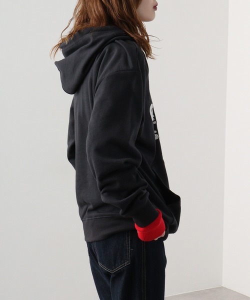 GERRY(ジェリー)の「GERRY 裏毛 フェルトロゴ HOODIE(パーカー・メンズ・ダークグレー/アイボリー/ネイビー/アッシュグレー・M/LL/L)」の16枚目の写真