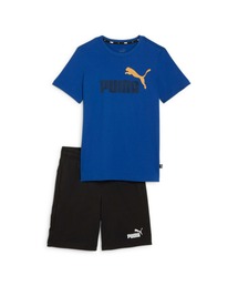PUMA | PUMA プーマ キッズ ボーイズ 半袖 Tシャツ アンド ショーツ セット 120-160cm(ジャージ)