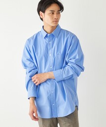 SHIPS Colors:〈洗濯機可能〉リラックス レギュラーカラー ロングスリーブ シャツ