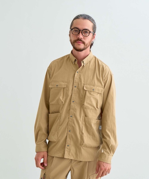 NANGA（ナンガ）の「HINOC RIPSTOP CAMP SHIRT/ヒノック