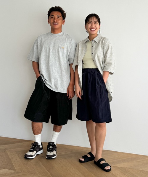 CANAL JEAN（キャナルジーン）の「SUPERTHANKS　ネオショートスラックス（スラックス・レディース・ブラック/ネイビー・SMALL）」の3枚目の写真