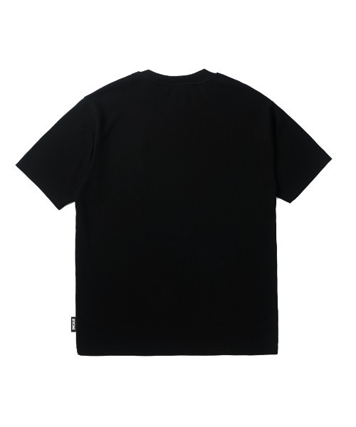 CREO STORE（クレオストア）の「【SPICE BOX】メッシュPK Tシャツ（Tシャツ/カットソー・メンズ・ブラック・SMALL）」の2枚目の写真