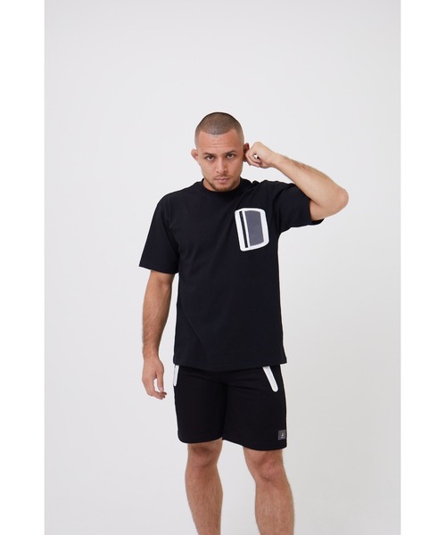 CREO STORE（クレオストア）の「【SPICE BOX】メッシュPK Tシャツ（Tシャツ/カットソー・メンズ・ブラック・SMALL）」の4枚目の写真