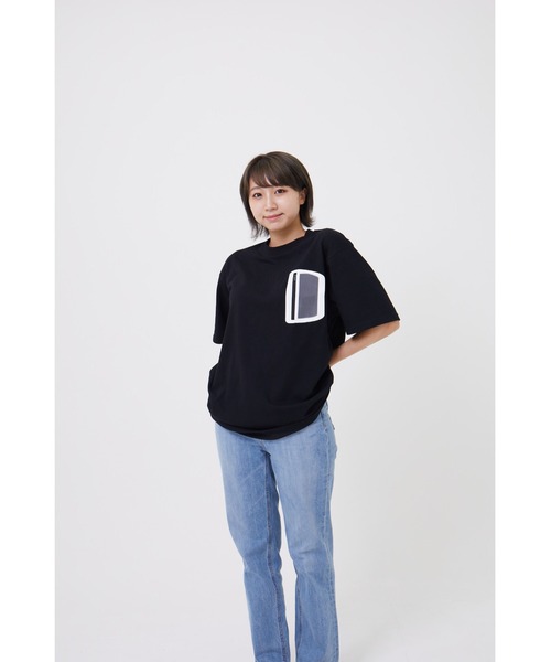 CREO STORE（クレオストア）の「【SPICE BOX】メッシュPK Tシャツ（Tシャツ/カットソー・メンズ・ブラック・SMALL）」の6枚目の写真