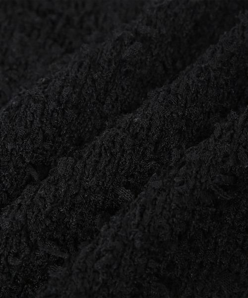 ADAM ET ROPE'（アダムエロペ）の「【WEB限定】ファンシーニットジレ（ニット/セーター・レディース・ベージュ系その他/オフホワイト/グレー/ブラック・FREE）」の19枚目の写真