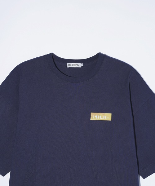 MILKFED.（ミルクフェド）の「MELT BAR WIDE S/S TEE（Tシャツ/カットソー・レディース・ライトピンク/ホワイト/ライトグリーン/ネイビー・M/L）」の7枚目の写真