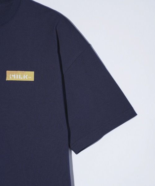 MILKFED.（ミルクフェド）の「MELT BAR WIDE S/S TEE（Tシャツ/カットソー・レディース・ライトピンク/ホワイト/ライトグリーン/ネイビー・M/L）」の9枚目の写真