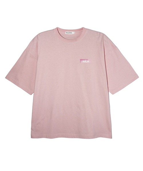 MILKFED.（ミルクフェド）の「MELT BAR WIDE S/S TEE（Tシャツ/カットソー・レディース・ライトピンク/ホワイト/ライトグリーン/ネイビー・M/L）」の14枚目の写真