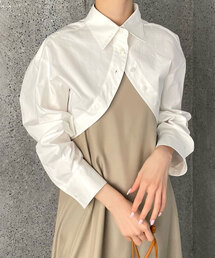 le | 【le】COTTON BOLERO SHIRT(シャツ/ブラウス)