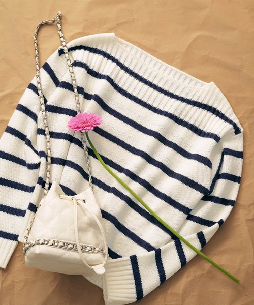 ZAKKA-BOX（ザッカボックス）の「キンチャクキルティングポシェット（ショルダーバッグ・レディース・シルバー/ブラック/アイボリー・FREE）」の21枚目の写真