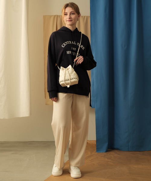 ZAKKA-BOX（ザッカボックス）の「キンチャクキルティングポシェット（ショルダーバッグ・レディース・シルバー/ブラック/アイボリー・FREE）」の20枚目の写真