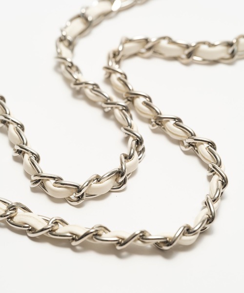 ZAKKA-BOX（ザッカボックス）の「キンチャクキルティングポシェット（ショルダーバッグ・レディース・シルバー/ブラック/アイボリー・FREE）」の5枚目の写真