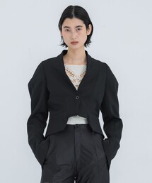 【YOHEI OHNO/ヨウヘイオオノ】Tel Aviv Short Jacket/ショートジャケット