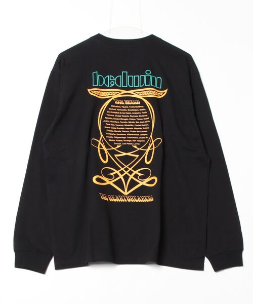 【セール】L/S PRINTED T 'FORSTER'（Tシャツ/カットソー）｜BEDWIN & THE HEARTBREAKERS（ベドウィン アンド ザ ハートブレイカーズ）