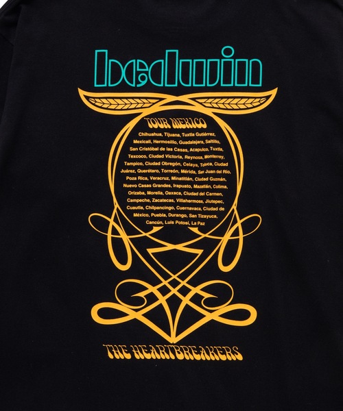 【セール】L/S PRINTED T 'FORSTER'（Tシャツ/カットソー）｜BEDWIN & THE HEARTBREAKERS（ベドウィン アンド ザ ハートブレイカーズ）