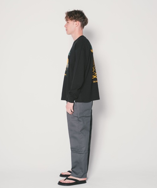 【セール】L/S PRINTED T 'FORSTER'（Tシャツ/カットソー）｜BEDWIN & THE HEARTBREAKERS（ベドウィン アンド ザ ハートブレイカーズ）