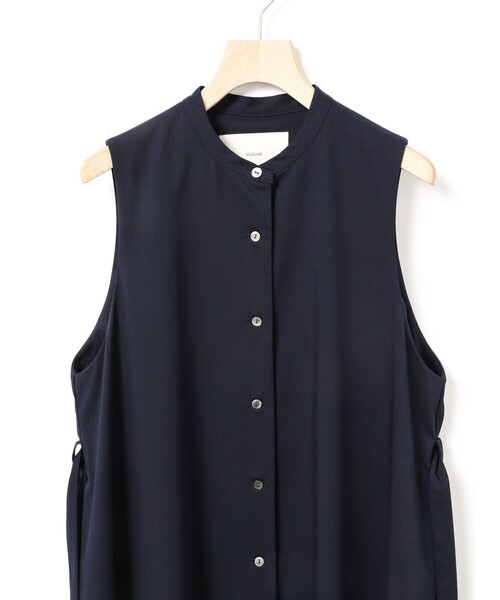 MidiUmi(ミディウミ)の「MidiUmi スタンドカラーノースリーブワンピース(ワンピース・レディース・グレー/ネイビー/グレー系その他3/グレー系その他4・FREE)」の18枚目の写真