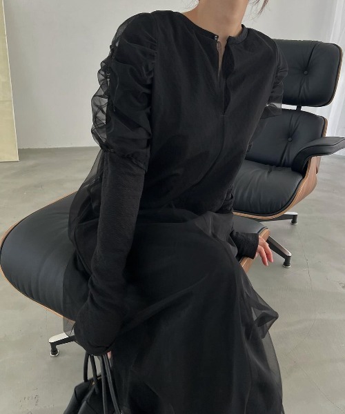 ワンピース YILON Layered gather op YILON Layered gather op