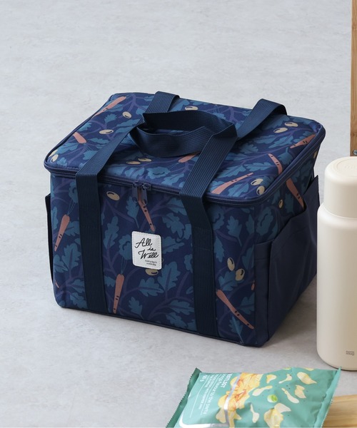 emesuelee(エメスーリー)の「保冷保温スクエアBAG(エコバッグ/サブバッグ・レディース・グリーン系1/ブルー/チャコールグレー/ベージュ系1/アイボリー/ライトベージュ/ピンク/ネイビー/イエロー/ブラック/グリーン/ベージュ・フリー)」の9枚目の写真