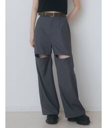 EMODA | ジップスリットワイドパンツ(その他パンツ)