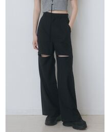 EMODA | ジップスリットワイドパンツ(その他パンツ)