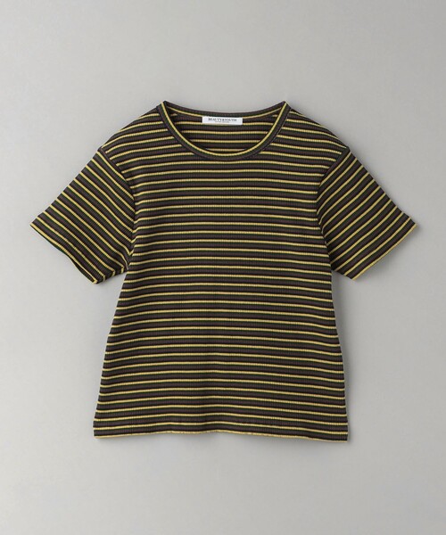 BEAUTY&YOUTH UNITED ARROWS（ビューティーアンドユースユナイテッドアローズ）の「マルチボーダー コンパクト Tシャツ（Tシャツ/カットソー・レディース・オレンジ/ネイビー/ライトブルー・FREE）」の13枚目の写真